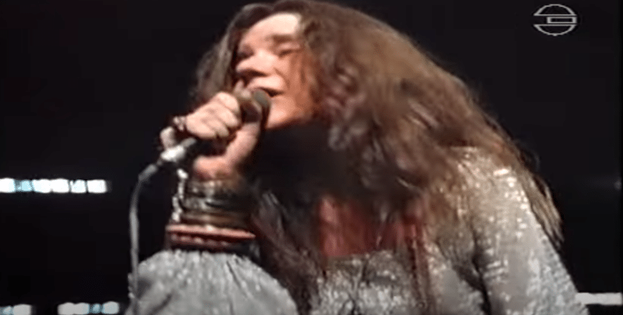 Janis Joplin Dances With The Crowd While Singing "Piece Of My Heart" In 1969