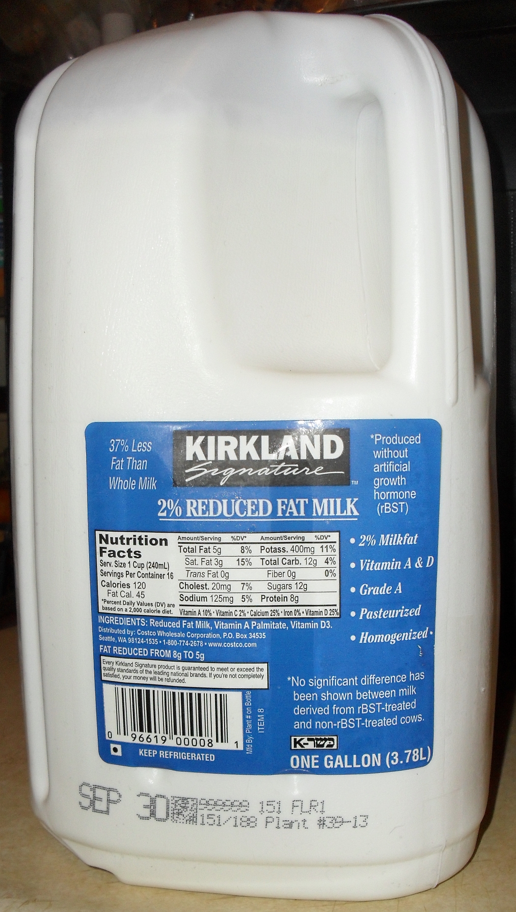 kirkland milk 