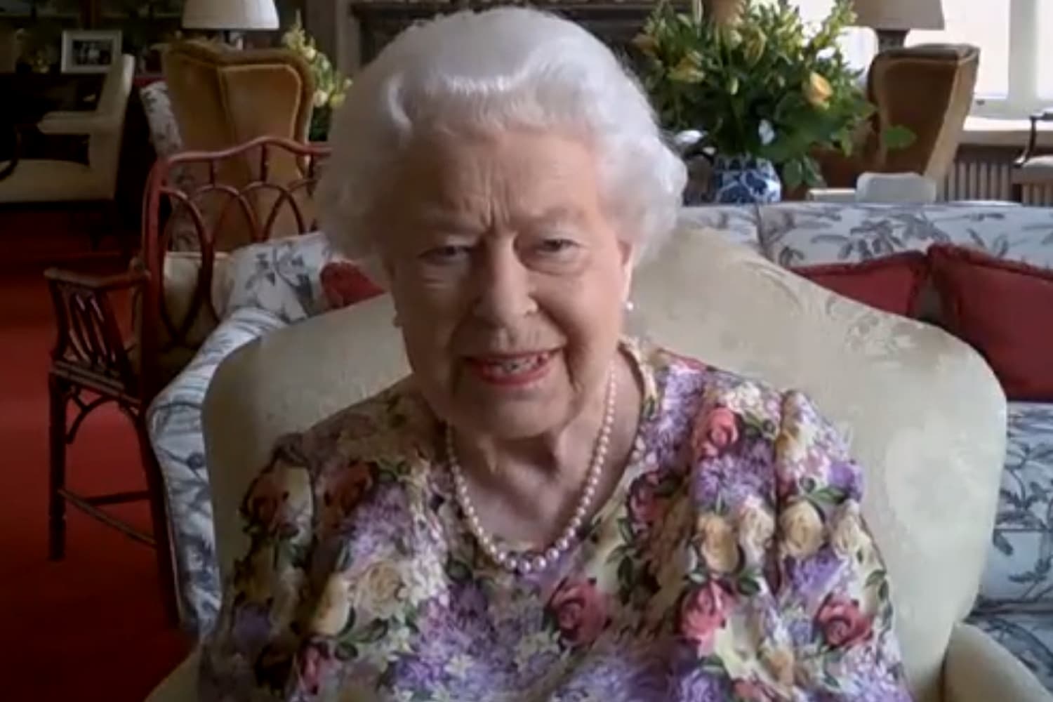 Queen Elizabeth II Salutes Caregivers In New Public Video With Daughter Princess Anne