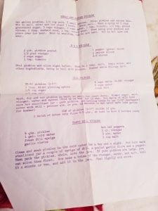 Mimeographs used purple ink with ingredients that gave off an enjoyable smell