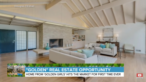This is a chance to live like one of the Golden Girls in the home used for outside shots