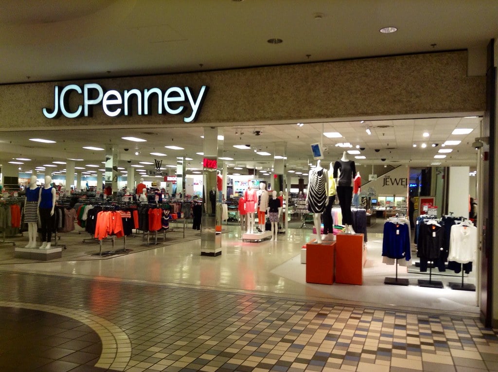 jcpenney store in a mall 