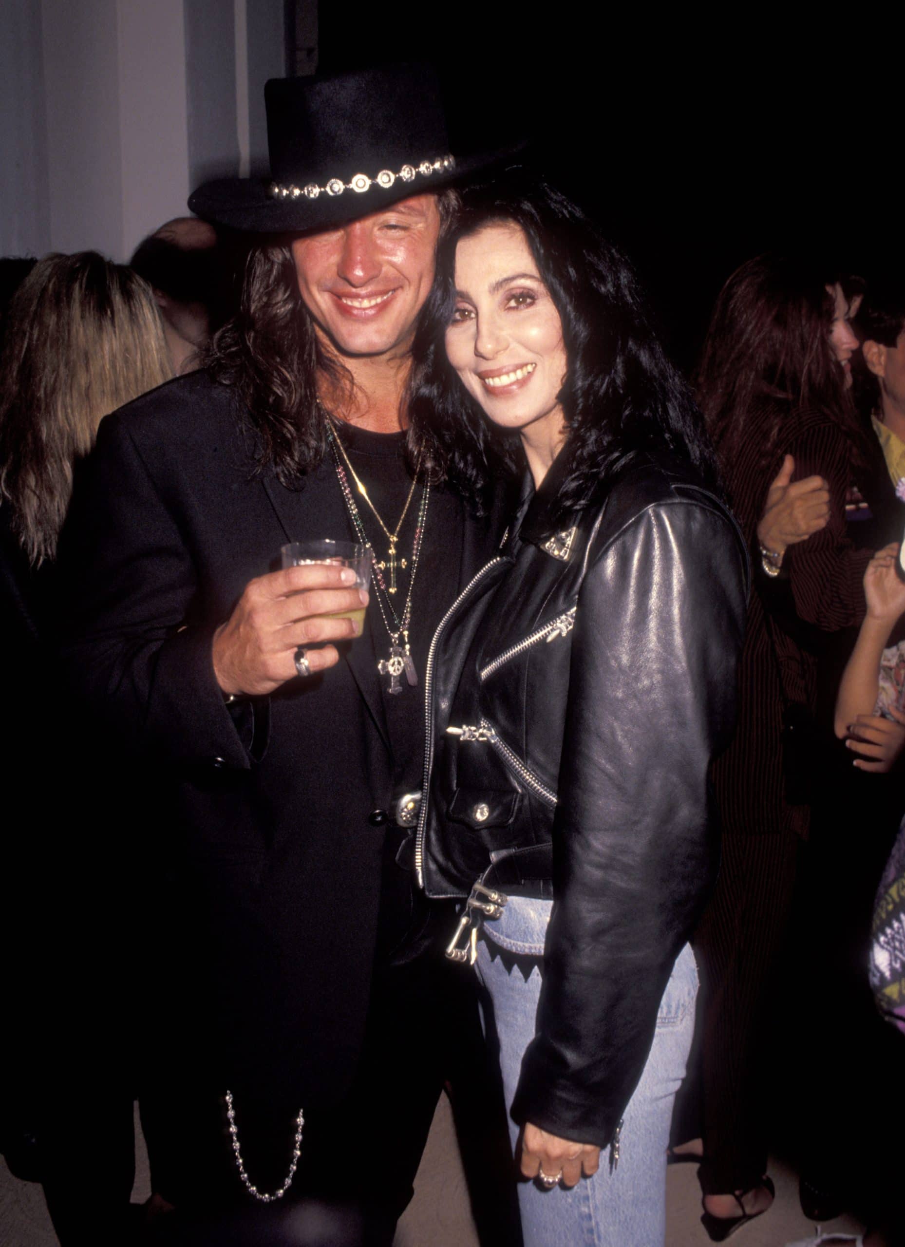 Richie Sambora and Cher 