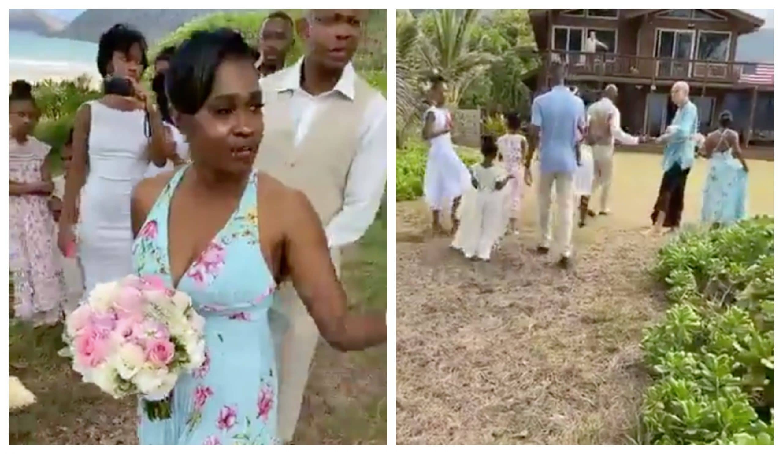 Woman Disrupts Hawaii Beach Wedding Over Breaking Coronavirus Regulations