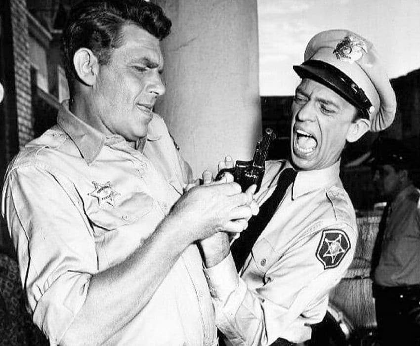 Andy Griffith And Barney Fife