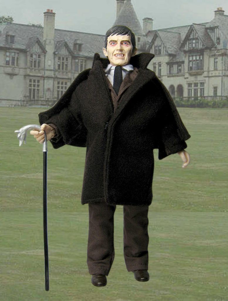 Vampire Barnabas Collins from 'Dark Shadows' as an action figure.
