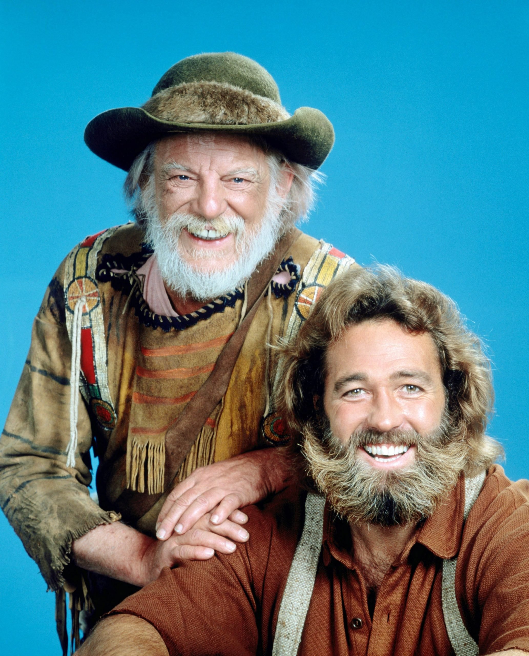 Denver Pyle and Dan Haggerty