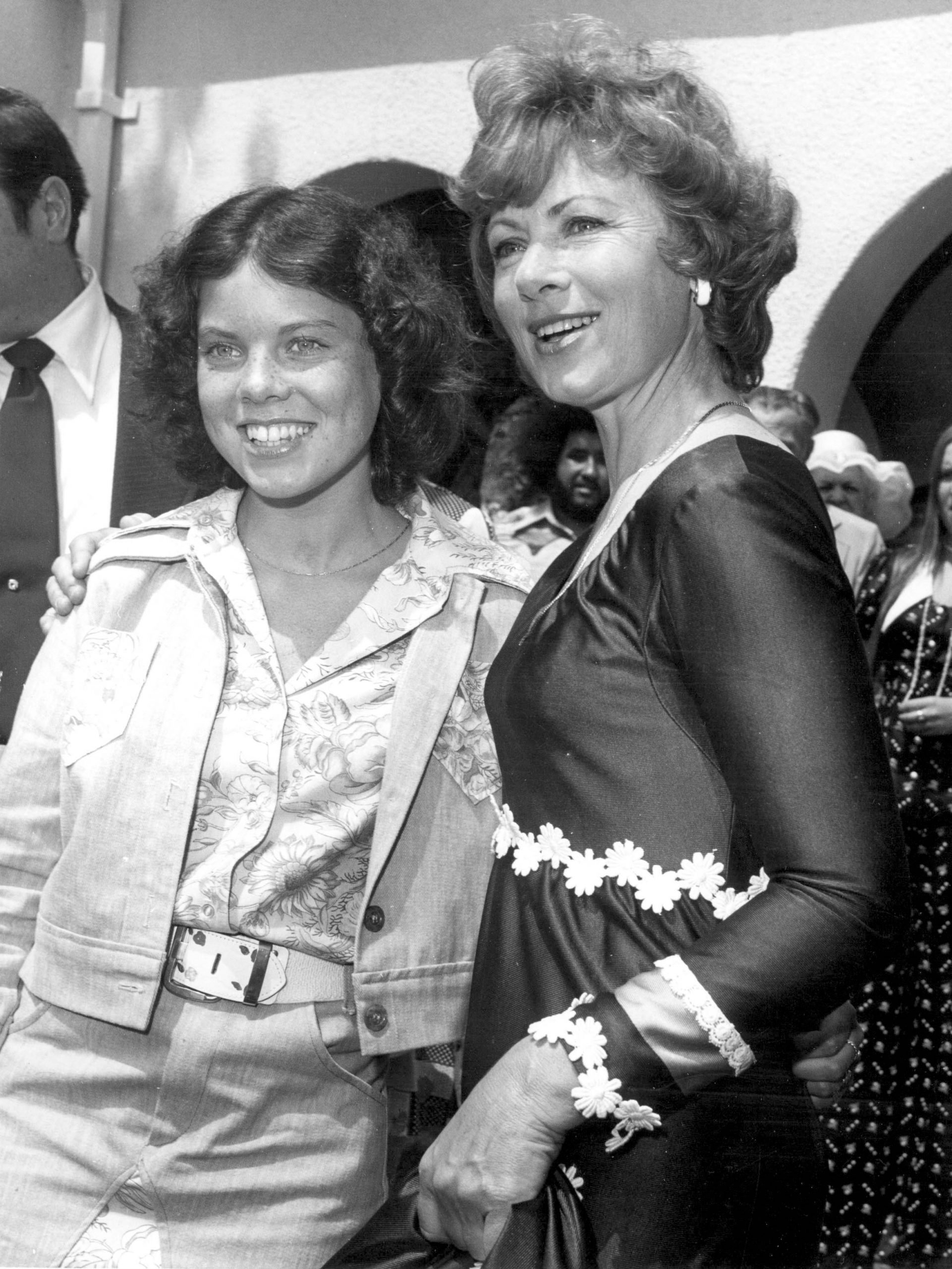 Erin Moran and Marion Ross