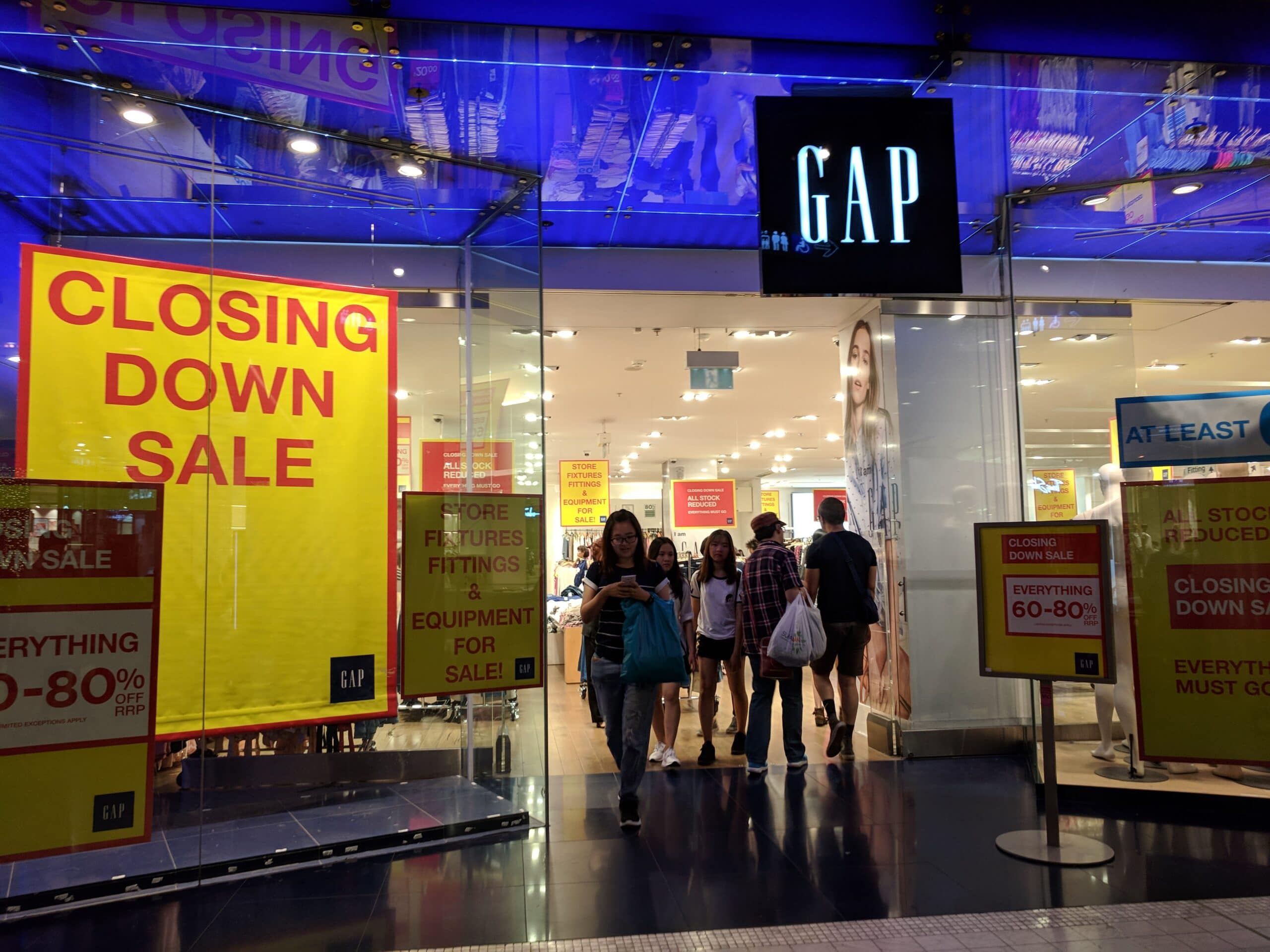 stores closing by the end of 2020