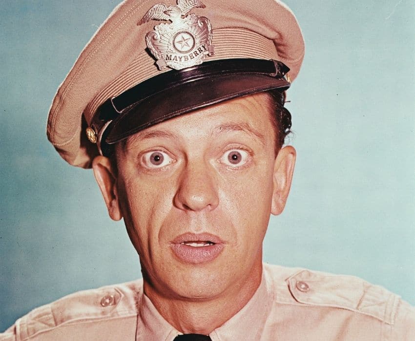 Don Knotts in The Andy Griffith Show 