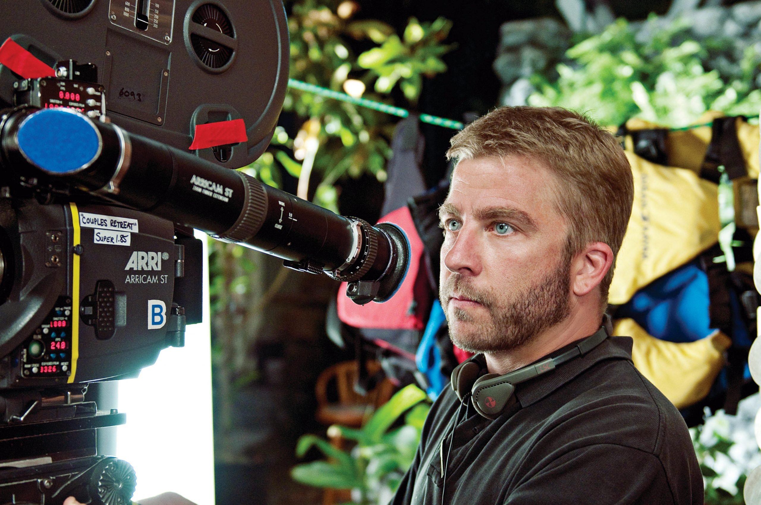 Peter Billingsley on the set of Couples Retreat