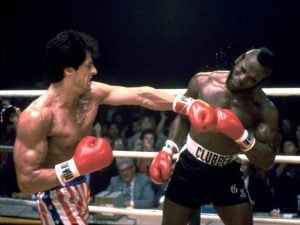 Rocky III now inspires people to sing "Eye of the Tiger"