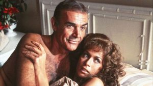 Sean Connery and Valerie Leon 1983