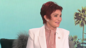Sharon Osbourne is back to red hair