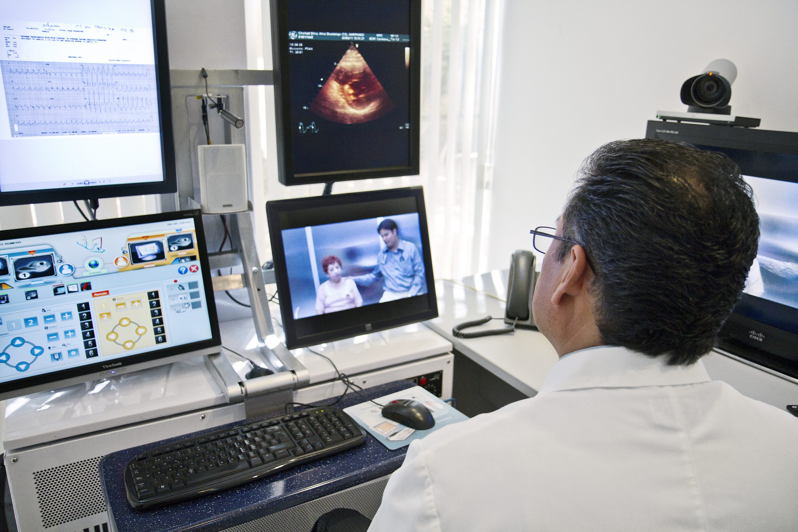 Telemedicine lets doctors and patients communicate from everywhere remotely