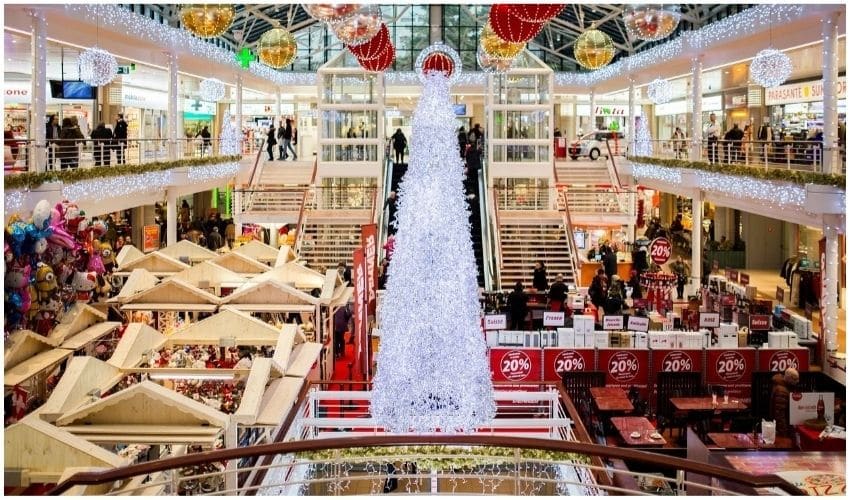 shopping mall christmas traditions