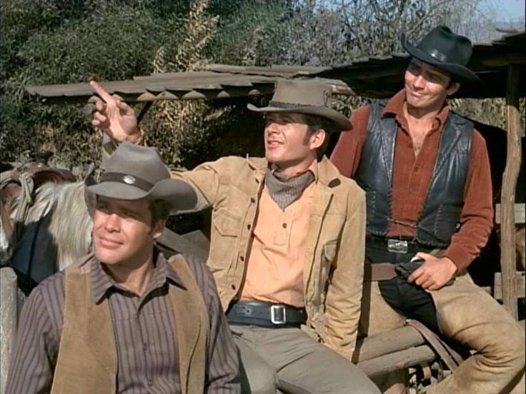 Classic Western TV Shows depicting the stars of 21 Different Western Shows 