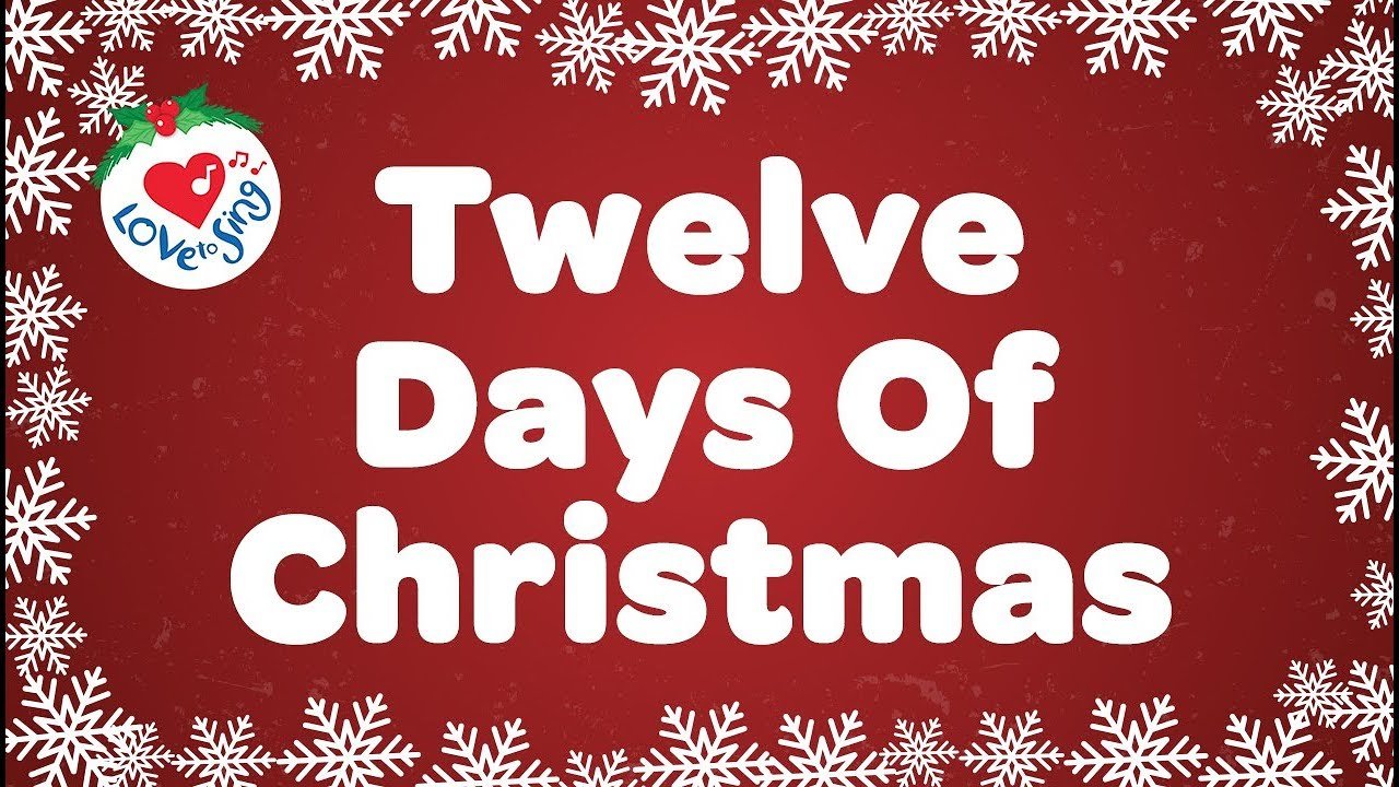 twelve days of christmas