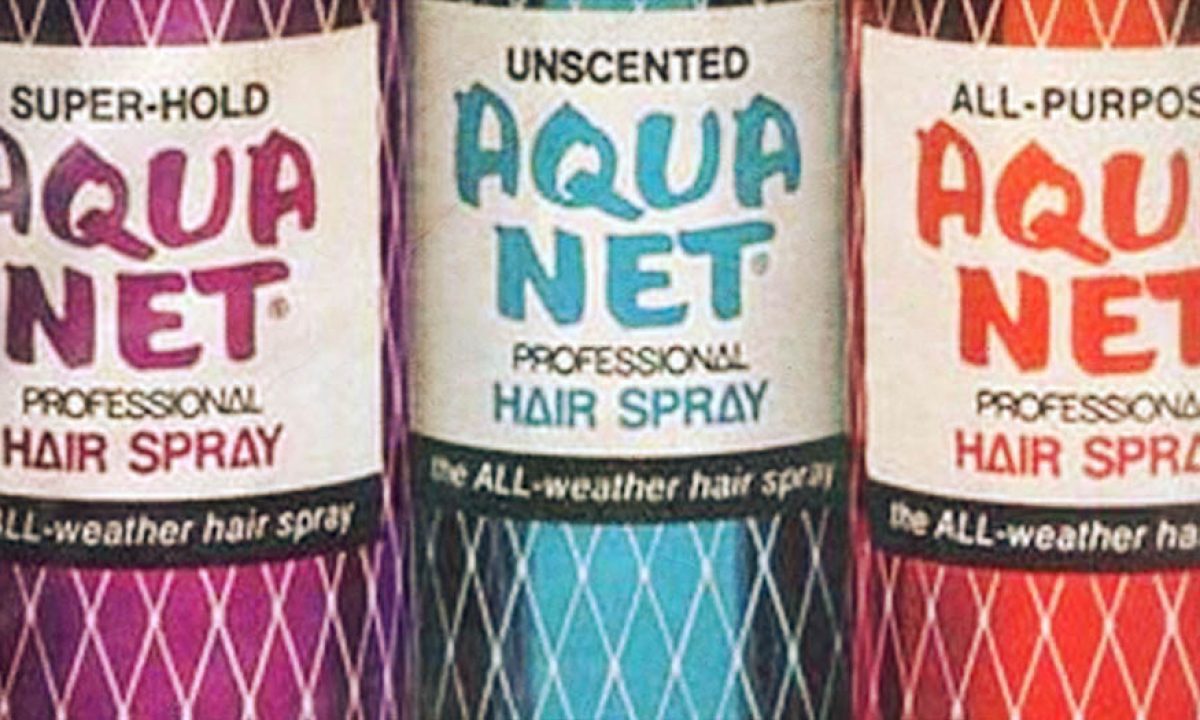 It Wasn T Just Any Hairspray It Was Aqua Net Doyouremember