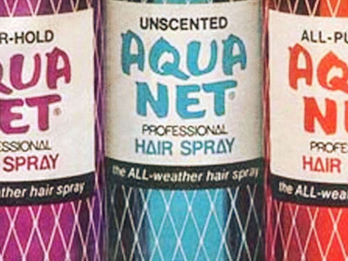 It Wasn T Just Any Hairspray It Was Aqua Net Doyouremember