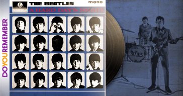 The Beatles released the album "A Hard Day's Night" in the US