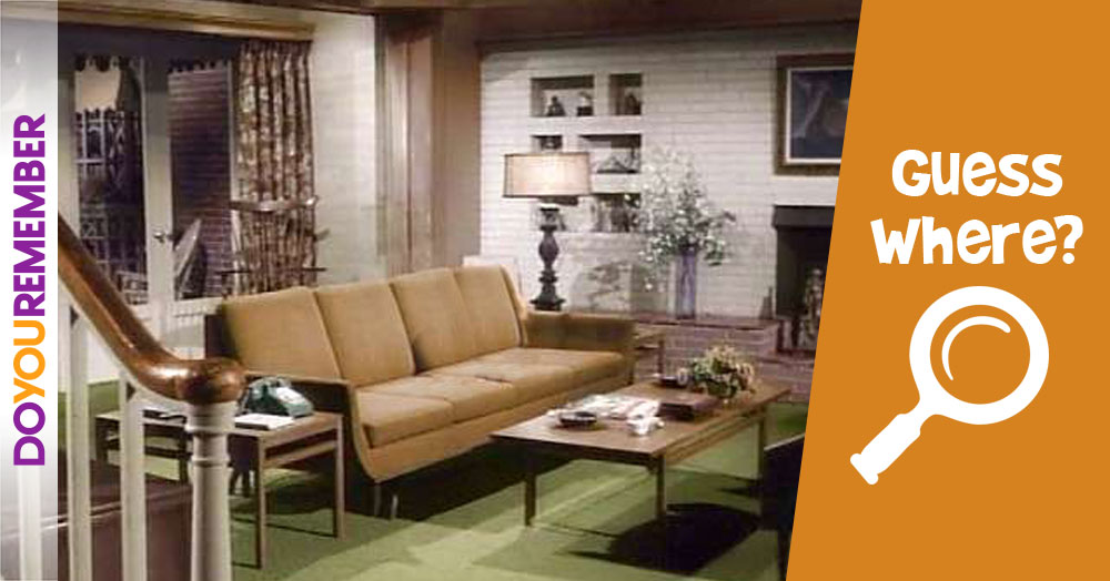 Guess What Magical Sitcom Featured This Living Room