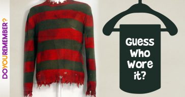Can You Guess Who Wore This Raggedy Striped Sweater?