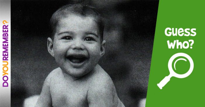 Guess Which Famous British Front Man This Baby Grew Up to Be?