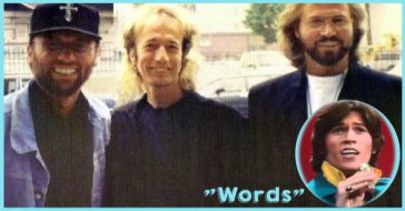 Bee Gees' song, "Words".