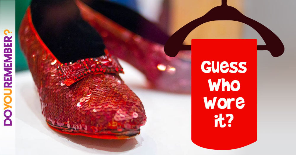 Can You Guess Which Innocent Farm Girl Wore These Dazzling Red Slippers?