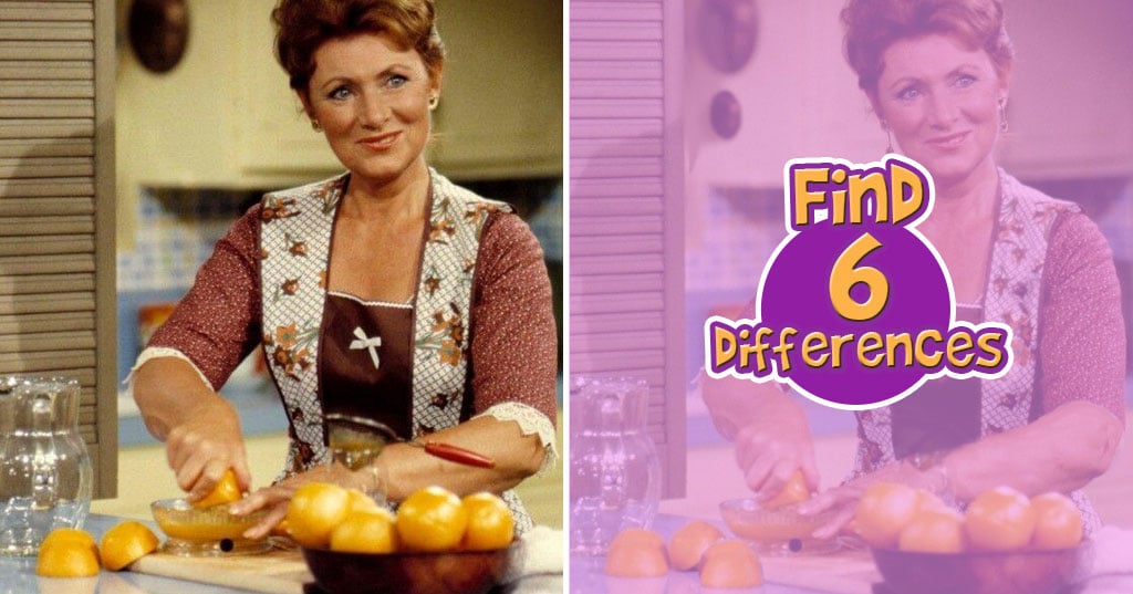 Find All 6 Differences from this Classic Marion Ross Scene from Happy Days