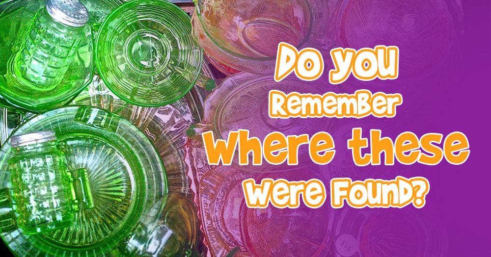 DoYouRemember Where You Got These Fun Colorful Dishes From?