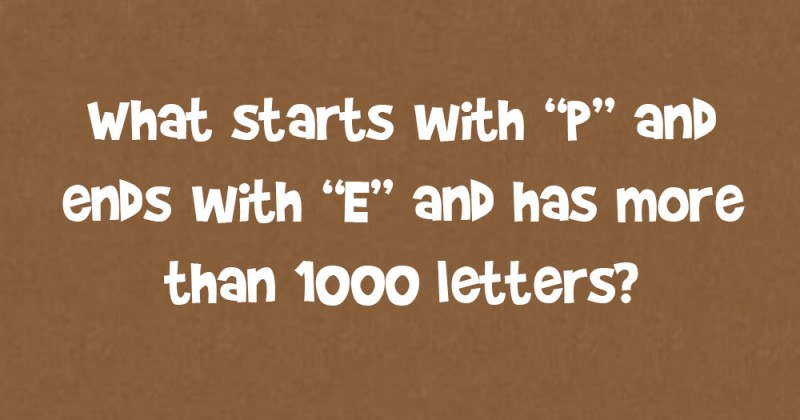 word that starts with p and ends with e 5 letters