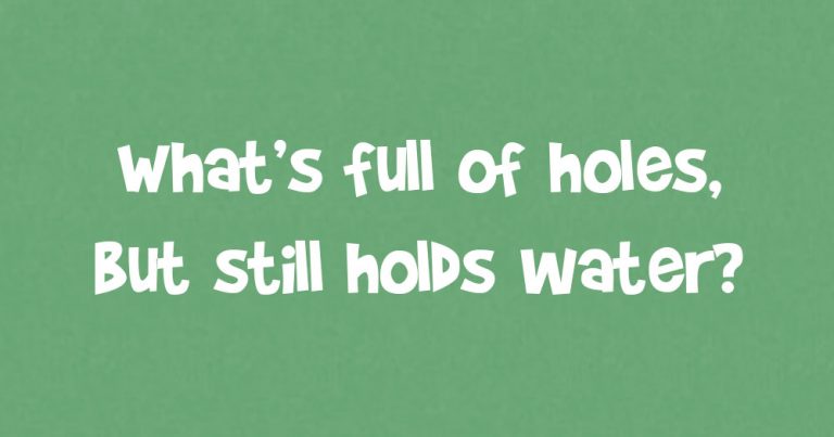 what-s-full-of-holes-but-still-holds-water-doyouremember