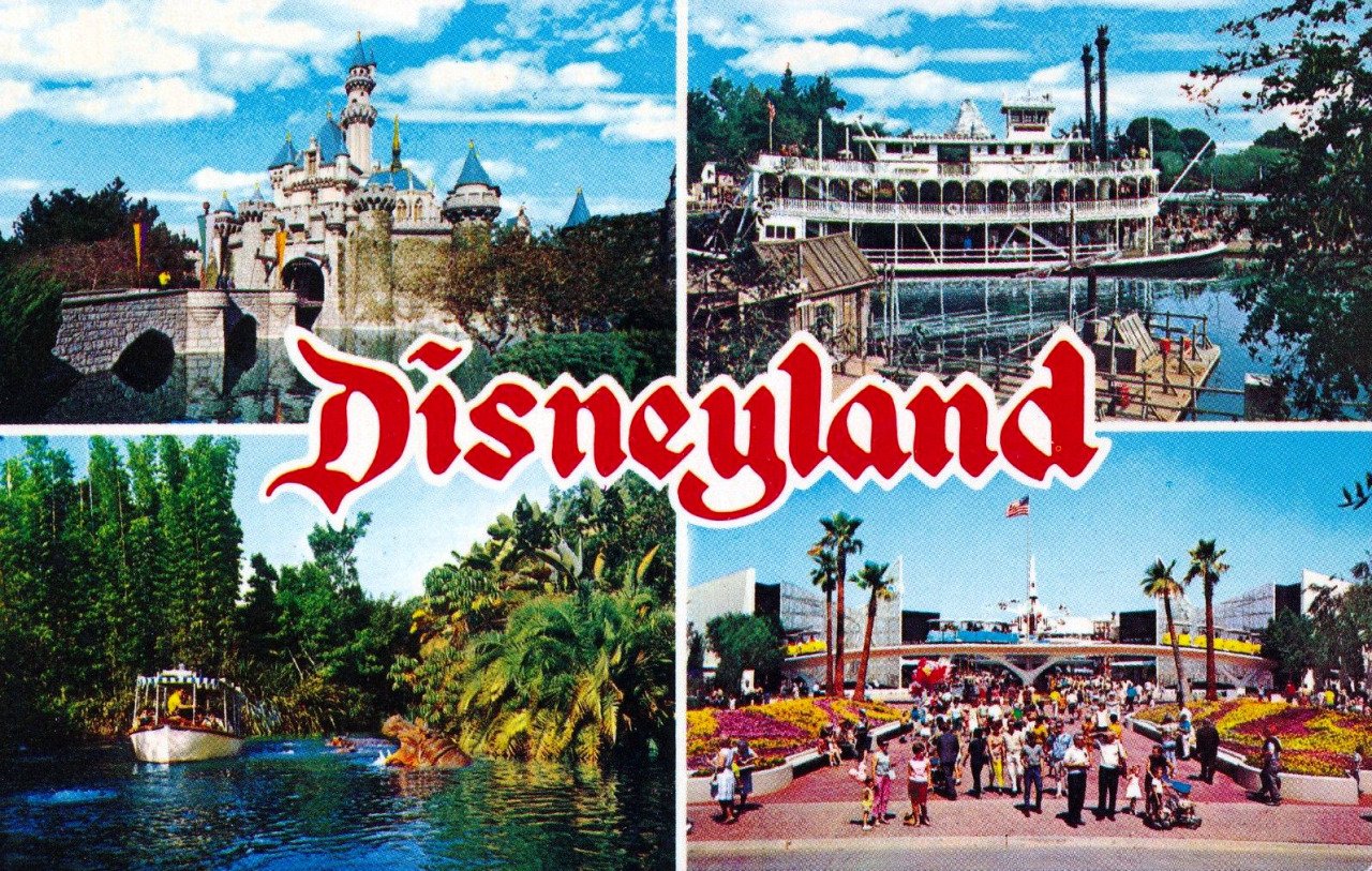Disneyland Posters And Souvenirs Of Yesteryear