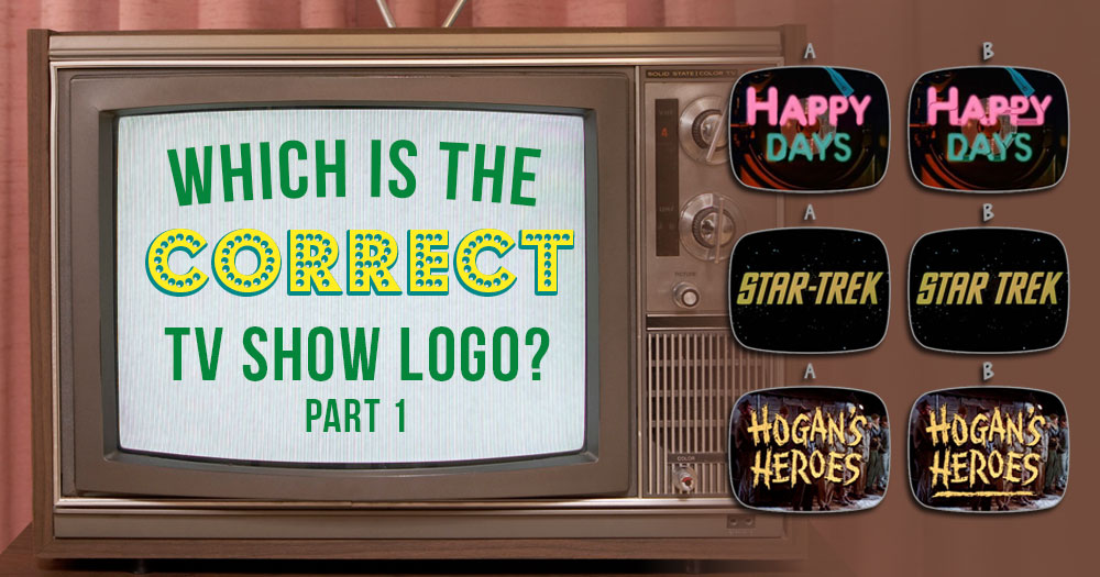 Which Is The Correct TV Show Logo? (Part 1)