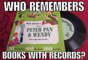 25 Forgotten Disney Read-Along Books With Records