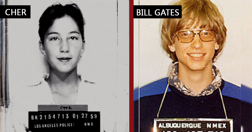 The Most Unsuspected Celebrity Mugshots In History