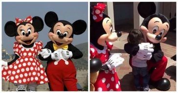 Mickey and MinnieHug