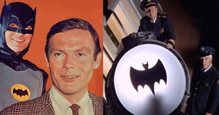 Los Angeles Honored Adam West With A Ceremonial Bat-Signal Lighting