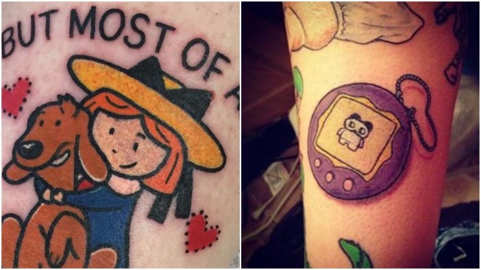 19 Tattoos That’ll Leave You Nostalgic For Your Childhood