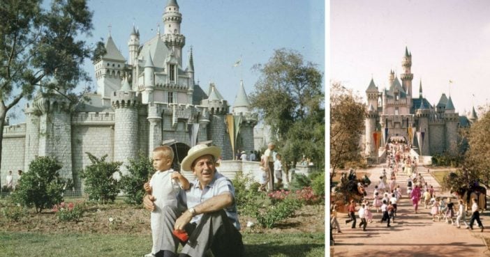 Rare Color Photos From Disneyland's Opening 62 Years Ago