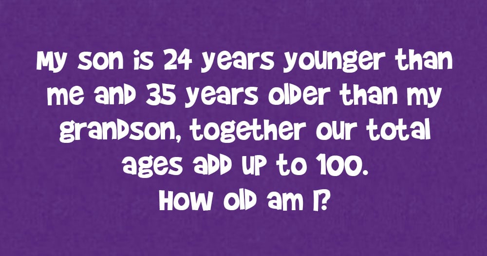 How Old is My Son?