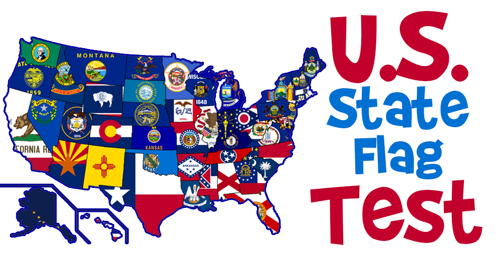 Can You Name All 10 State Flags?