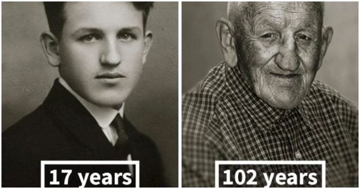 Then And Now People Photographed As Young Adults And Again At 100 Years Old Doyouremember