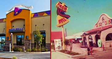 10 Major Fast Food Chains Then And Now