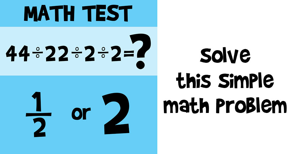 Try Solving this Math Problem #5