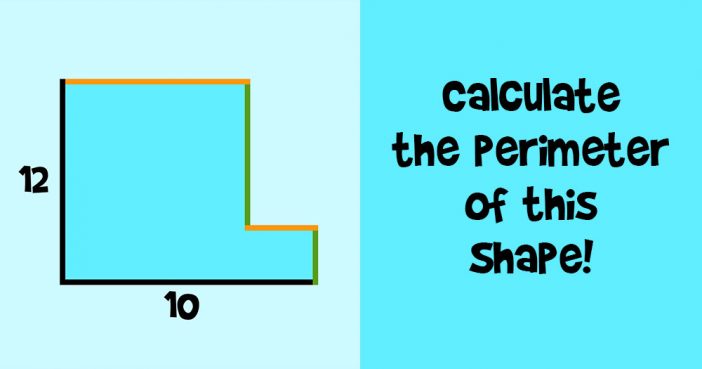 Can You Calculate the Perimeter of this Shape?