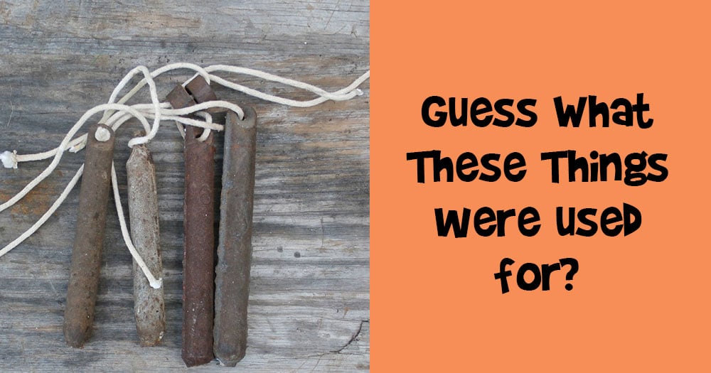 Can You Guess What these Vintage Items were Used for?
