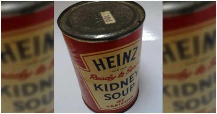 Food Bank Shocked After Someone Donates 46-Year-Old Can Of Soup